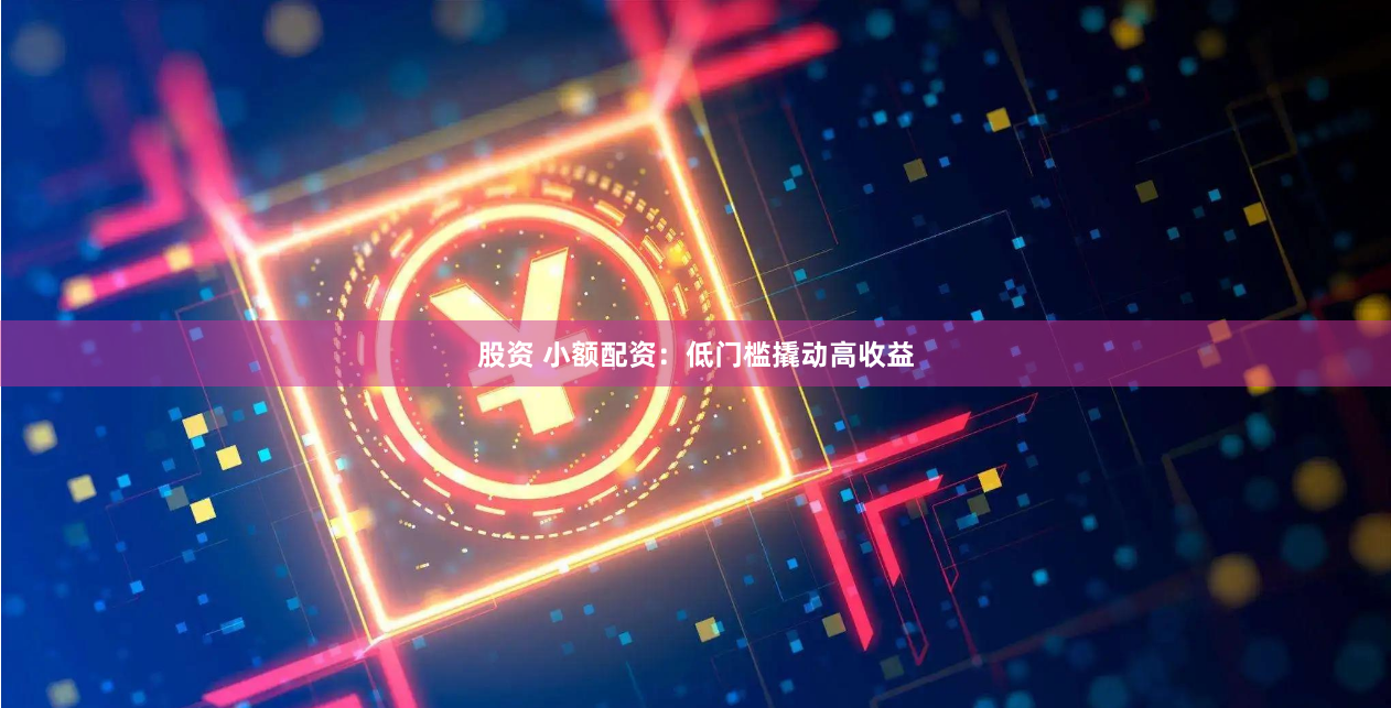 股资 小额配资：低门槛撬动高收益